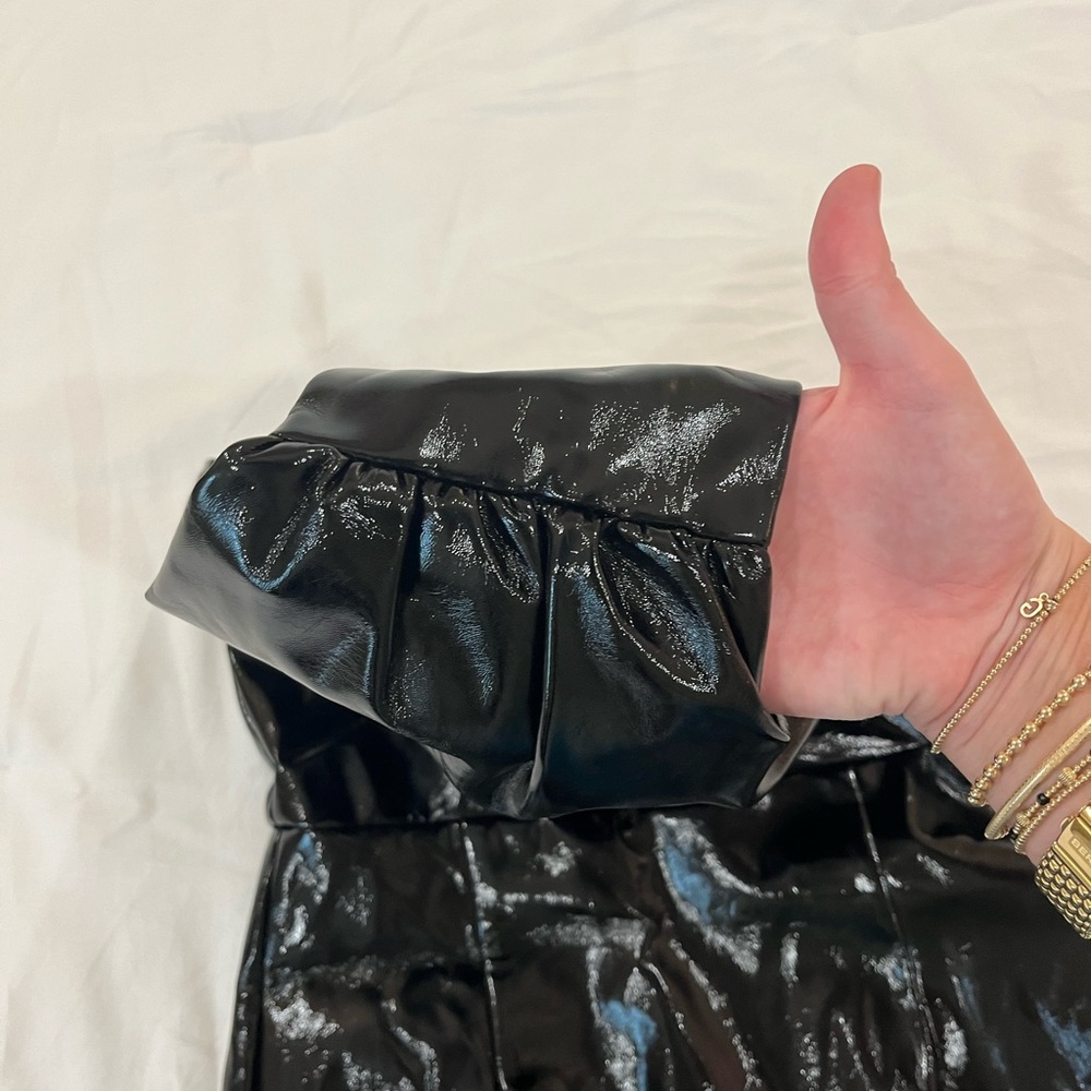 Revolve Superdown Pleather One Shoulder Dress - image 2